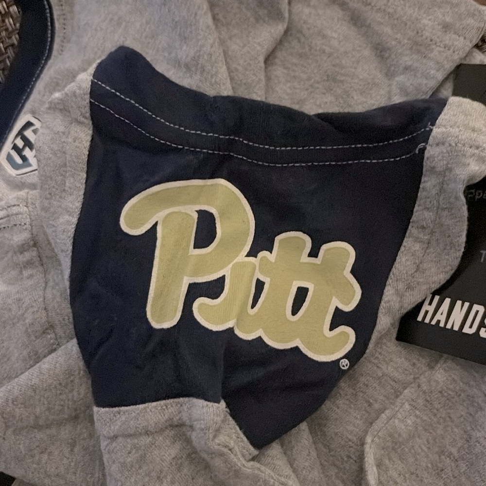 NWT [Hands High] Pittsburgh “Pitt” Panthers NCAA Short Sleeve T-Shirt Men’s S - Picture 6 of 10